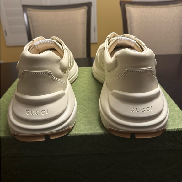 New Gucci Rhyton Logo Sneaker Shoes UK 13 / US 13.5 - Picture 10 of 16